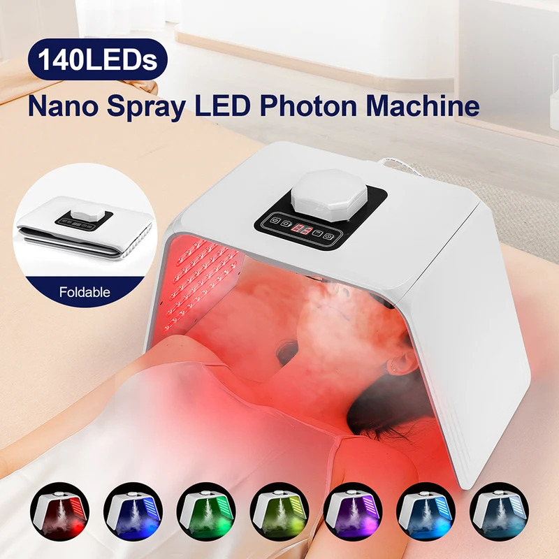 Spa & Wellness Dr Roy Sothers - 7 สี LED โฟตอนบิวตี้มาส์กบำรุงผิวนาโนสเปรย์บำรุงผิวหน้าและผิวกายสปาแคร์