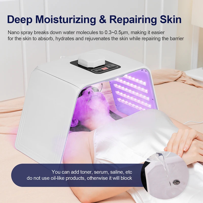 7 สี LED โฟตอนบิวตี้มาส์กบำรุง - Spa & Wellness Dr Roy Sothers บทวิจารณ์และราคา